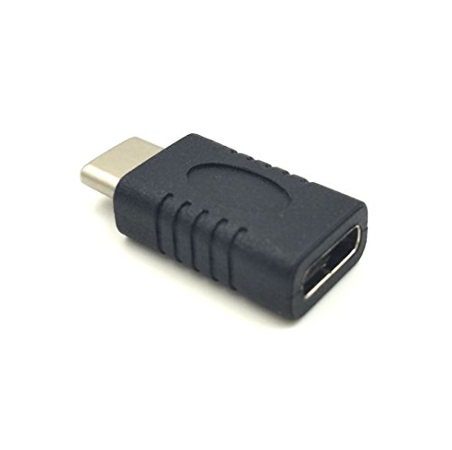 maxhood USB C Typ C männlich zu weiblich Adapter, gerade Tiny usb-c USB 3.1 der U89 Stecker auf Buchse Verlängerung Adapter für Laptop & Tablet & Handy (USB C M/F)