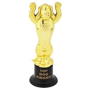 Preisvergleich Produktbild Top Dog Award Trophies - 12 ct by Oriental Trading Company