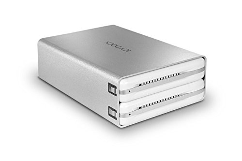 Icy Dock ICYRaid MB662U3-2S R1 – Externes RAID-Gehaeuse für 2x 3,5 Zoll (8,9cm) SATA HDDs – USB 3.0 mit UASP - 2