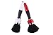 Super Soft Neck Duster Brush for Salon Stylist, Barber Hair Cutting Make up Cosmetic Body Brush (Pack of 2)