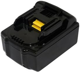 Replacement Power Tools Battery for MAKITA BHP453, MAKITA BHP453SHE, MAKITA BHP453RHE, MAKITA BHP452, MAKITA BHP452HW, MAKITA BHP452RFE, MAKITA BHP452SHE, MAKITA BHP451, MAKITA BHP451SFE, MAKITA BHP451Z, MAKITA BGA452, MAKITA BGA452RFE, MAKITA BGA452Z, MAKITA BFS450, MAKITA BFS450RFE, MAKITA BFS450Z, [ Black,18.00V,3000mAh,Li-ion ],
