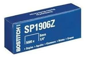 Stanley Bostitch véritable sp1906z/sp1906e Agrafes (Taille = 6 mm (1/10,2 cm), 1 boîte de 5000 Agrafes) (pour s'adapter à : Bostich P3 Agrafeuse) C/W Barre de chocolat Cadbury