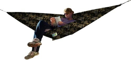 Trek Light Gear - Compact and Ultralight Hammock - Weighs only 14 oz. - {Camo}