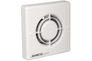 OTHER Manrose MG100 4" 100mm Gold Range Extractor Bathroom Wall/Ceiling Fan (MG100S - Standard)