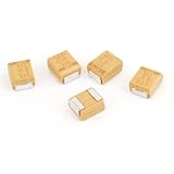 condensador tantalio 330uf 2.5v Peso: 1G DealMux Avx chip tantalio condensador (5 piezas)