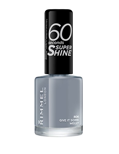 Rimmel London 60 Seconds Super Shine Nail Polish, 806 Give it Some Welly, 8 ml