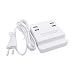 Produktbild Portable Desktop-USB-Ladegerät 4 USB-Anschlüsse 5A 20W Mit Bracket Schnell-Ladegerät für Handy Smart-Ladegerät mit Netzkabel