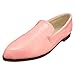 Produktbild Yvelands Damen runde Zehe beschuht einfarbige Slip On Platz Ferse Antriebs Auto einzelne Schuhe(CN-38,Rosa)