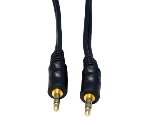World of Data? 2m 3.5mm Audio Jack Cable - Premium Quality / 24k Gold Plated / Audio / Stereo / Male to Male