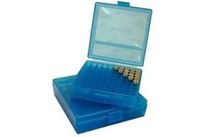 ‎X-TARGETS X-Targets MTM Patronen Aufbewahrungsbox aus Kunststoff mit Deckel / 9 mm Luger / 9x18 mm Makarov / 100 Schuss