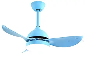 Kanz Enterprises Designer Fan 36 Inches ABS 4 Blades NO Noise BLDC Motor 38 watts with 3 Color Changing LED Light Timer with Winter/Summer Option Suitable for Kitchen, Kids room K 2506?