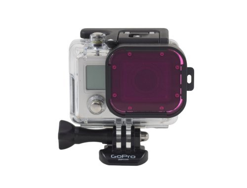 GoPro-Hero3-Magenta-Glass-Filter-Aqua3-Green-Water