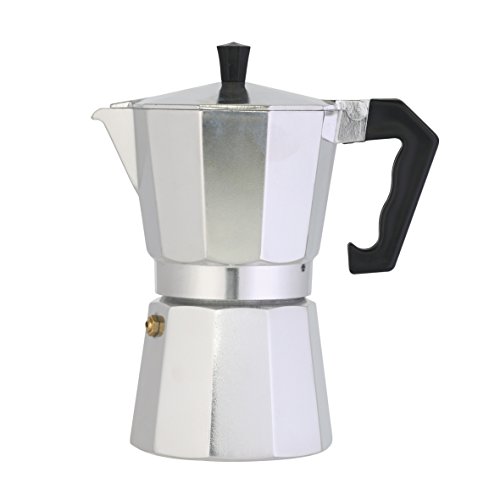 Espresso-Kocher Kaffeebereiter Aluminium ca. 16,5 x 10 x 20 cm Espresso-Kocher Kaffeebereiter Aluminium ca. 16,5 x 10 x 20 cm Bilder