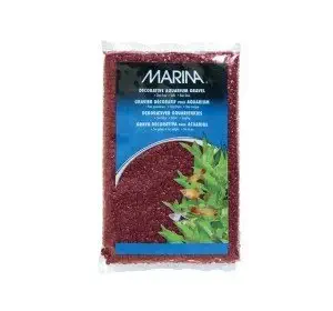 Marina Aquarium Gravel, 2 kg (Burgundy)