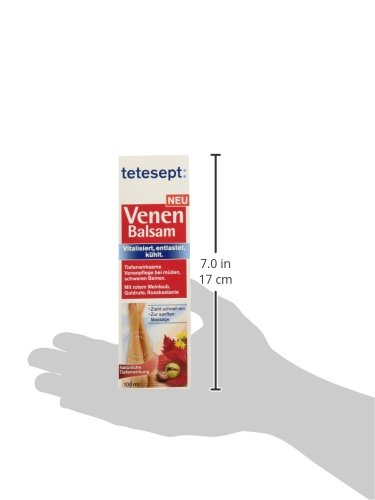 Tetesept Venen Balsam 100 ml, 2er Pack (2 x 100 ml)