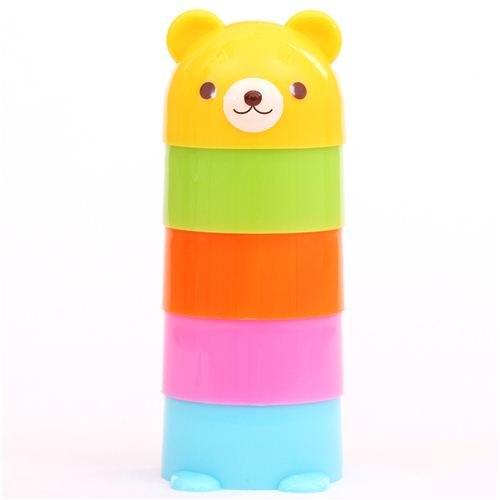 Preisvergleich Produktbild bear tower Bento sandwich food cutters by Kawaii