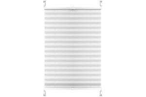 S SIENOC Tenda plissettata rollo Tende a rullo Pieghettata senza Forature Easy Fix Tenda avvolgibile per Finestra veneziana