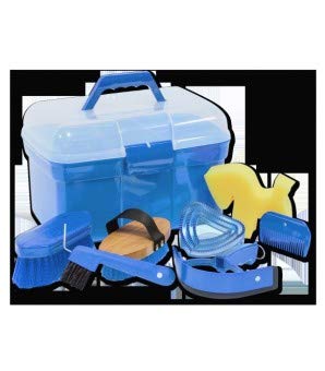 Petit coffre de pansage complet (Bleu azur)