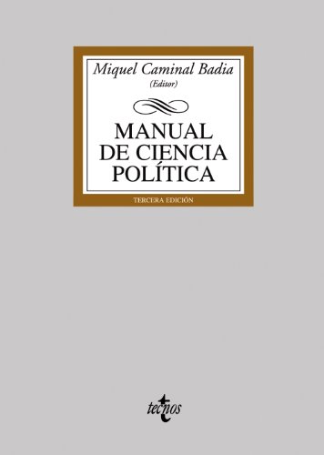 Download Manual de Ciencia Política (Derecho - Biblioteca Universitaria De Editorial Tecnos)
