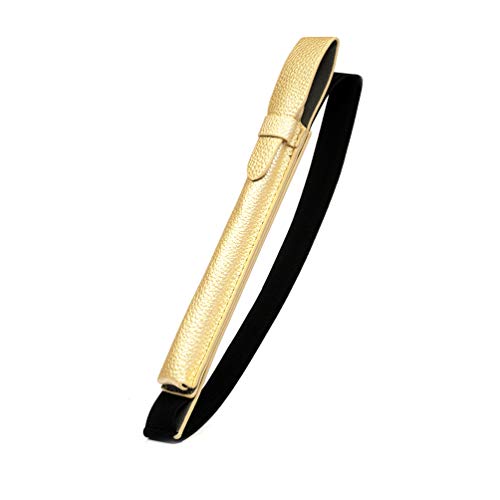 Preisvergleich Produktbild Mlorras Hülle für Apple Pencil, Einfarbiger Leder Stiftkasten Klappbares Brieftasche Schutzhülle Wallet Case Cover mit Integrierten Kartensteckplätzen Gold