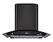 Elica Kitchen Chimney, Auto Clean, Touch Control with Baffle Filter 60 cm, 1200 m3/h (OSB HAC TOUCH 60 Nero, Black and Glass) RS.12799.00