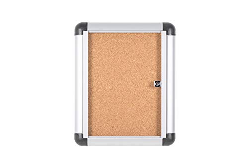 Bi-Office Enclore - Vitrina extra de corcho, 270 x 357 mm/1 A4