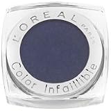 L'Oréal Paris Color Infaillible Fard à Paupières Finition Mat - Teintes Bleu Et Gris - Format Voyage