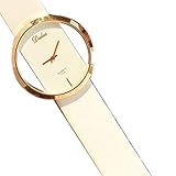 Damenuhren,Neuste Modell Frauen Classic Casual Quarzuhr Leder Uhren