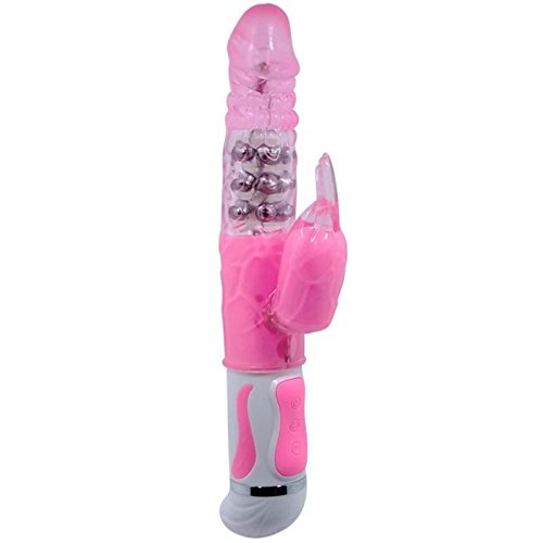 Preisvergleich Produktbild ly-baile Vibrator mit Rotation und Rabbit – Fascination (4)