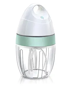 Gaiatop Small Stand Egg Mixer, Electric Egg Beater, Mini Mixer Foamer Perfect for Cream, Coffee, Matcha, Hot Chocolate