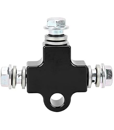 VOANZO Adattatore Tipo T per Tubo Freno Idraulico per Tubo Freno Idraulico per Motocicletta, 10 mm, per ATV, Fuoristrada, Auto da Spiaggia, 1 pz