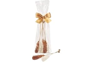 NEu teemando® Kandissticks, braun 6 St per Beutel Länge ca. 17 cm