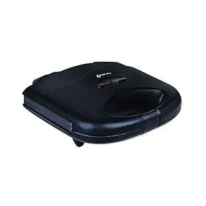 Bajaj SWX 3 Deluxe Sandwich Toaster 800W, Black, Regular (Model Number: 270105)