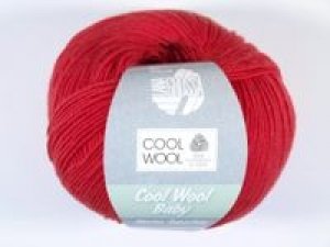 Lana Grossa Cool Wool Baby 221 Kirschrot