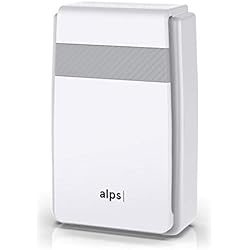 Purificateur d'air Alps Technologies | CADR élevé | 5 étapes de filtration | Préfiltre + HEPA premium + charbon-actif + filtre à formaldéhyde + ioniseur | ALPS_PA_M1 | Marque Française