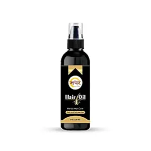 Matruvedam Herbal hair oil Triphala, BacopaMinnieri, EcliptaProstrata,hair oil for Strengthens hair roots,Improves tensile strength, Breakage Control, Paraffin free (100ml)