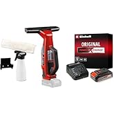 Einhell BRILLIANTO - Solo, Ak&uuml;l&uuml; Cam Temizleme Makinesi ve Einhell 18V 2,5 Ah PXC Starter Kit (Başlangı&ccedil; Seti)