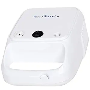 AccuSure JL White Compressor Complete Kit Nebulizer with Child and Adult Masks