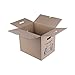 Produktbild 15x Umzugskartons, Bücherkartons, Wellpappe, 2-wellig, Braun, 440 x 340 x 370 mm