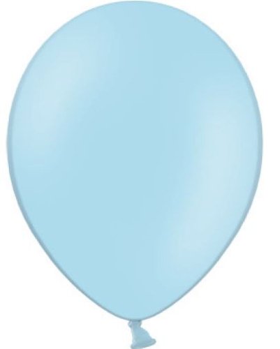 50 Luftballons hellblau Premiumqualität Ø ca. 27cm B85 (Standardgröße)
