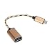 Produktbild 12shage USB 3.1 Typ-C USB-C OTG Kabel USB3.1 Stecker auf USB2.0 Typ-A Buchse Adapterkabel