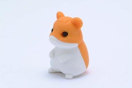 Iwako Gummy Mix And Match Collectible Eraserz - Fluffball The Guinea Pig In Orange by Iwako