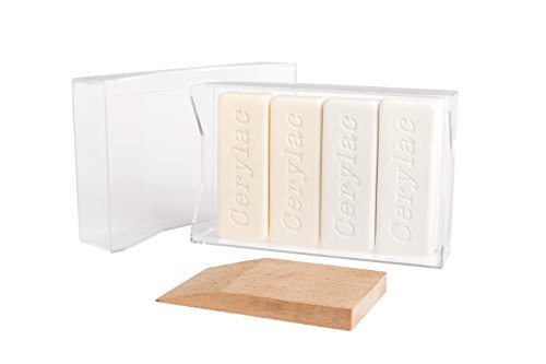 Cera blanda, tonos blancos - 4 Unidades