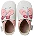 Bobux 4607, Baby-Girls' Crawling Baby Slippers, White, M UK