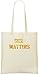 Produktbild Size Matters Kundenspezifische bedruckte Einkaufstasche - 100% weiche Baumwolle - umweltfreundliche u. Stilvolle Handtasche für täglichen Gebrauch
