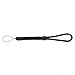 Produktbild JOOFFF Short Schlüsselanhänger Handgelenk Lanyard Short Handy Kamera USB Lanyard Klassische Anti-Lost Handschlaufe Handy Shell Lanyard, Pure Black