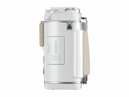 Olympus PEN E-P5 Micro Four Thirds Interchangeable Lens Camera - White Body Only (16.1MP, Live MOS) 3.0 inch Tiltable Touchscreen LCD