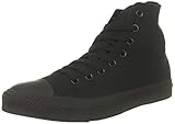 converse schuhe herren schwarz Typische Gummizehenkappe Converse Unisex M3310C C Taylor A/S Hohe Sneaker,Schwarz (Black Mono), 39