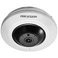 HIKVISION ORIGINAL US VERSION DS-2CD2955FWD-IS 5MP IR WDR POE Network Fisheye Dome Camera, Audio and Alarm Inputs and Outputs, RJ45 Connection