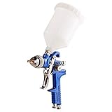  - Asturo - HVLP. Aerógrafo profesional H-827 perfecto para pintar y barnizar. Capacidad: 600 centímetros cúbicos